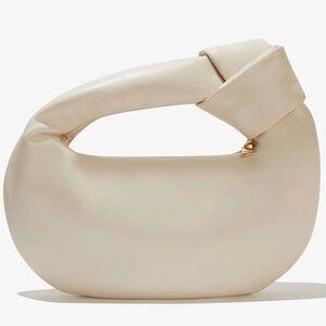 Melie Bianco Bag - Alexandra Cream Vegan Top Handle Bag